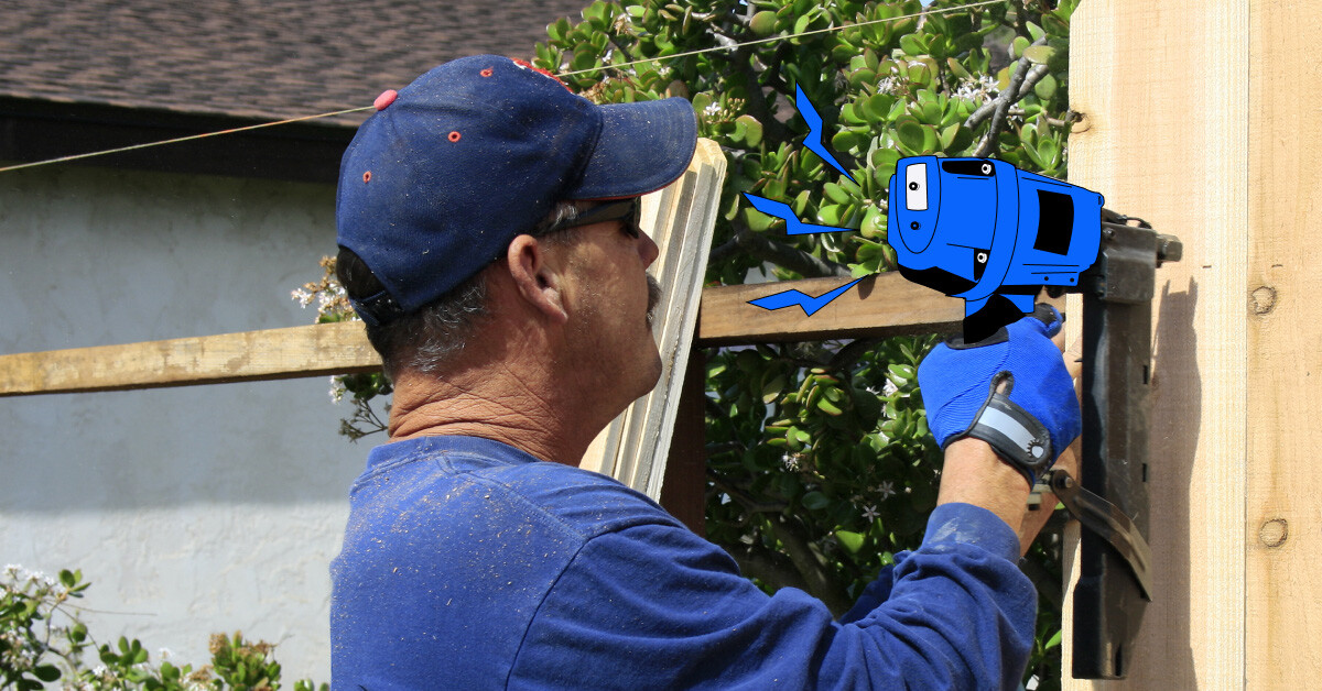 Tasker performing a Fencing job.